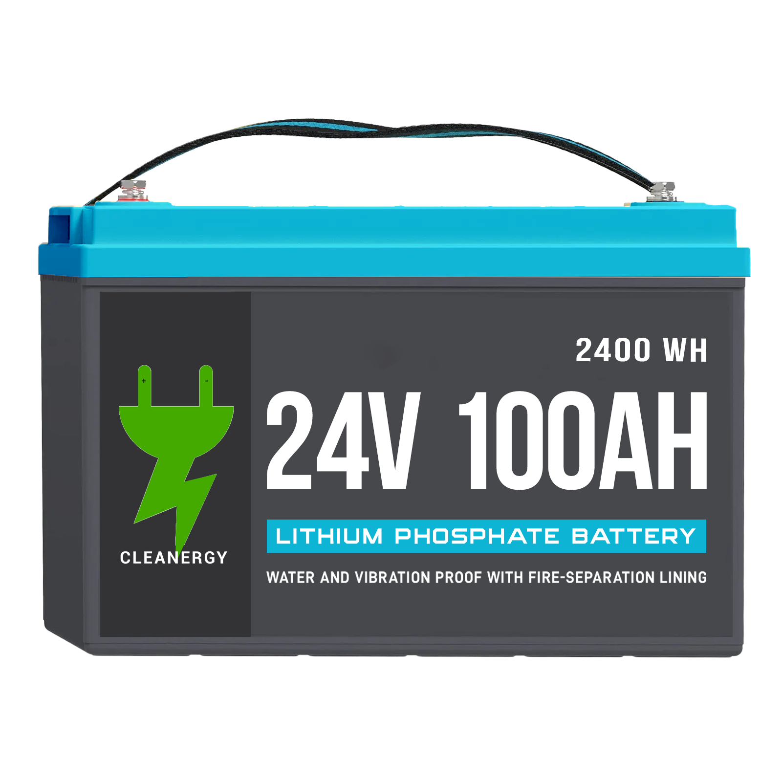 Lithium Phosphate 24V 100Ah 2400Wh