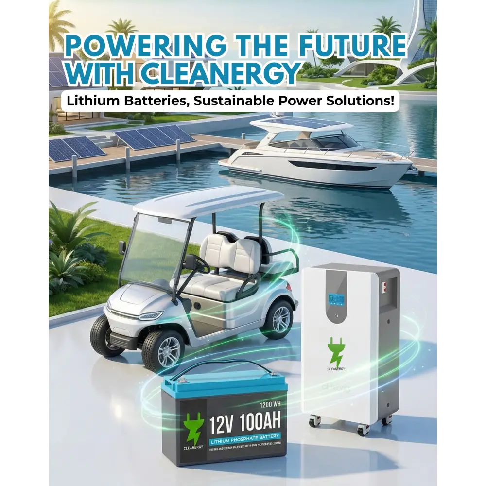 White and teal cleanergy 51.2v 300ah lithium phosphate power storage battery for phosphate home power use