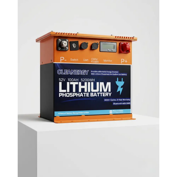 Lithium Phosphate 51.2V 105Ah 5,460Wh