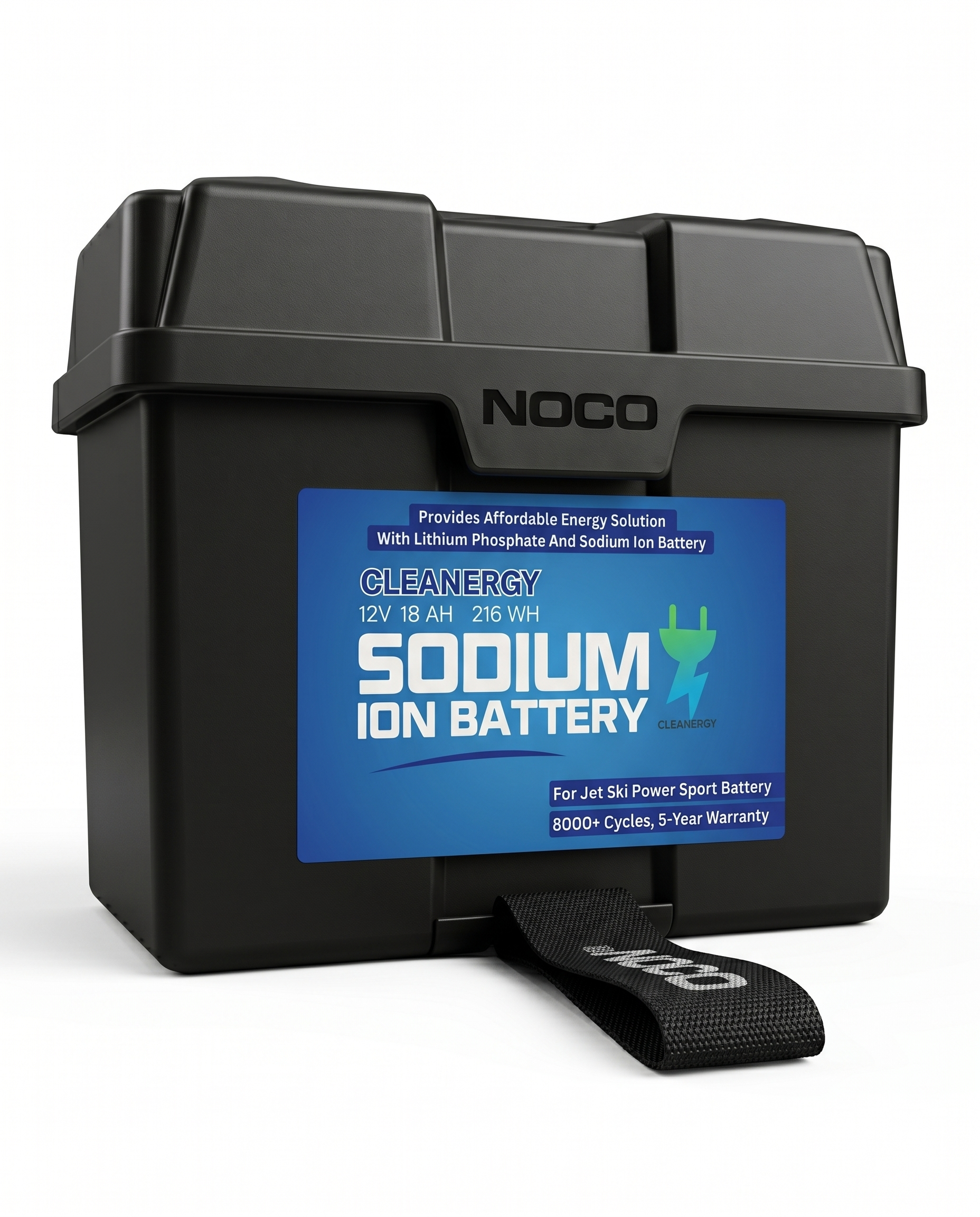 Ski Jet Sports Sodium Ion Battery, 12V 18Ah
