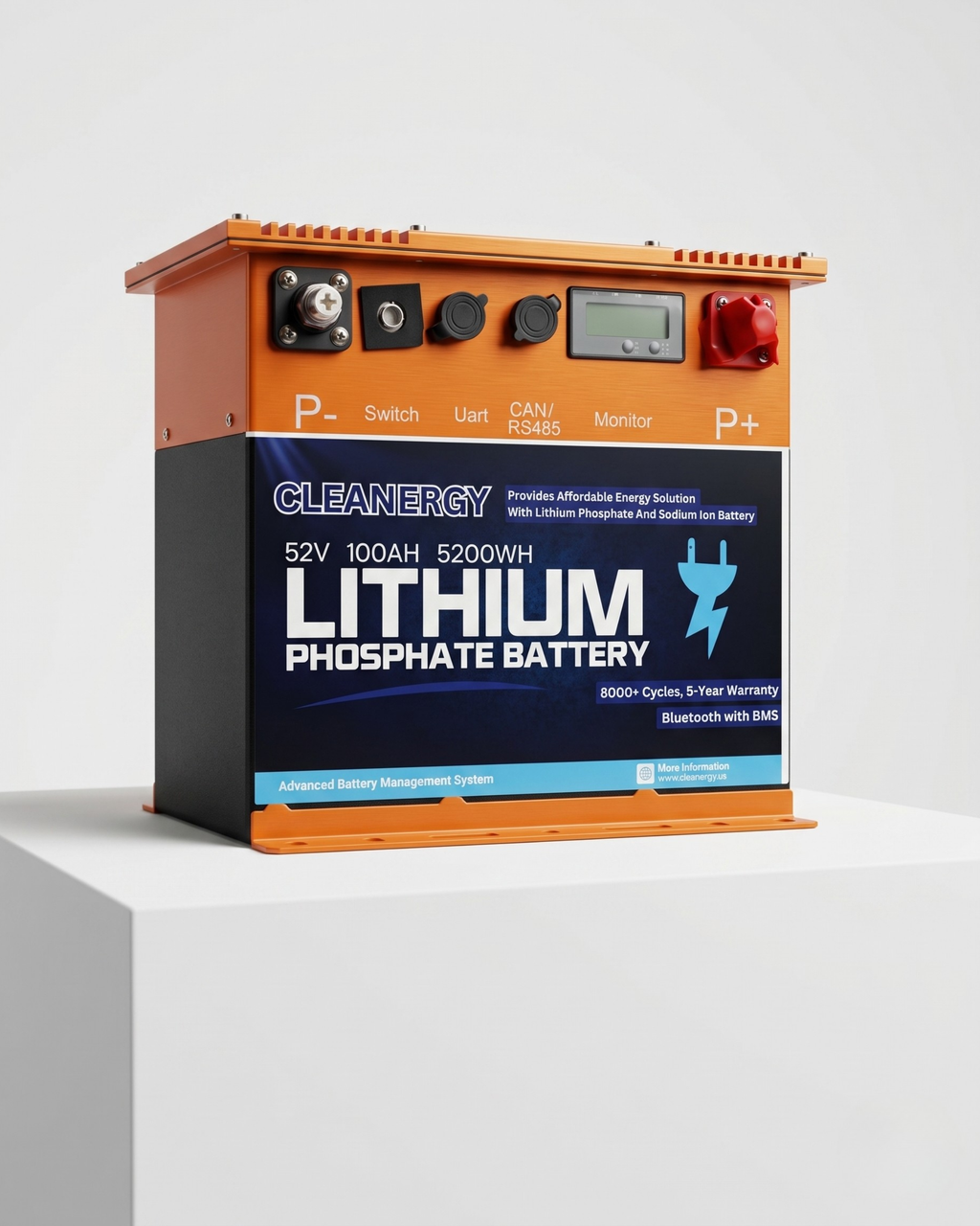 Lithium Phosphate 51.2V 105Ah 5,460Wh